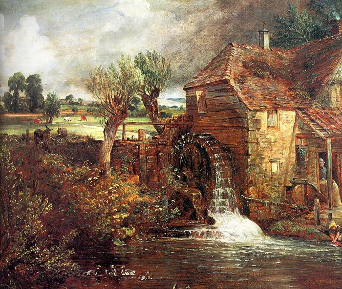 John Constable Parham Mill at Gillingham Norge oil painting art